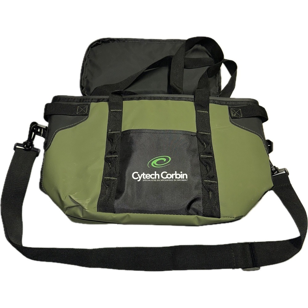 Cytech Corbin Army Green Lunch Box Cooler Insulated‎ Hot Cold Beach Fishing Camp